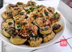 Illustration of making double tofu 27