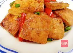 Illustration of home-cooked tofu 9