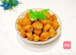 Illustration of how to make fish balls with tomato sauce 1