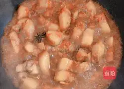  Illustration of how to make braised pork with rose fermented bean curd 8