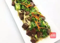 Illustration of how to make cold duck blood 4