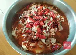 Illustration of how to make boiled pork slices 5