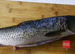 Illustration of how to make smoked fish 1