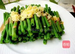 Mahjong garlic paste mixed with cowpea#New Year's Eve dinner recipe illustration 19