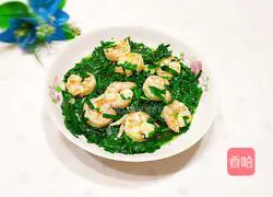 Illustration of how to make fried vannamei shrimp with leeks 17