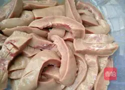 Illustration of how to make fried kidney with pickled cabbage 5