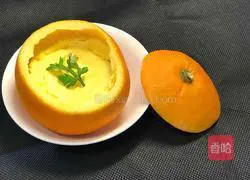 (Steamed vegetables) Illustration of how to make orange steamed eggs 11