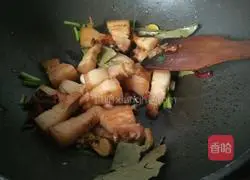 Illustration of how to make braised pork 4