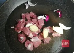 #Hebei hometown cuisine#Illustration of how to make tomato stewed beef brisket 3