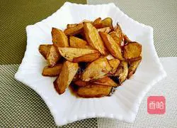 Illustration of braised wild rice in oil 11