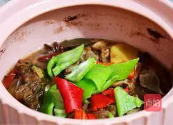 Home-style roasted sheep and scorpions Illustration of how to do it 11