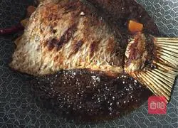 Illustration of braised water (fish tail) 8