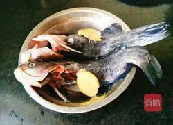 Illustration of how to make steamed fish 1