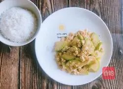 Zucchini and scrambled eggs Practice illustration 6