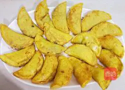 Illustration of how to make fried egg dumplings 6