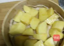 Illustration of how to make steamed pork with vermicelli 5