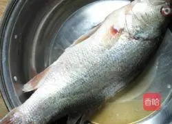 Illustration of how to make steamed seabass 1