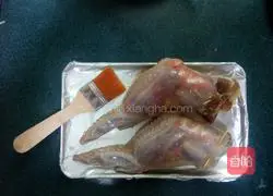 Illustration of how to make chicken wings with rice 4