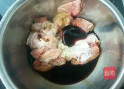 Illustration of how to make beer-braised chicken rice bowl 3