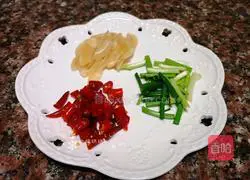 Illustration of how to make pickled peppers and spring bamboo shoots 2