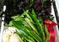 Illustration of how to make perilla chicken wings 2