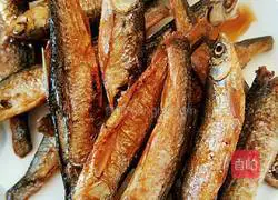 Illustration of fried dried fish with red pepper 5