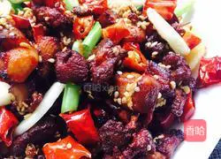 Illustration of how to make spicy chicken 8