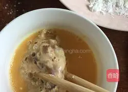 Bread crumbs and fried Illustration of how to make chicken wings 4