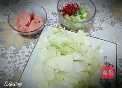 Beef Cabbage and Ham Recipe Illustration 1