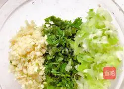 Illustration of how to make Northeastern vegetable buns 6