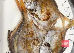 Illustration of how to make grilled white pomfret in air fryer 5