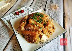 Illustration of how to make rice noodles and meat 1