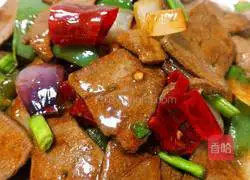 Illustration of how to make tender stir-fried pork liver 12