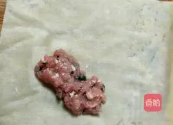 Illustration of how to make winter bamboo shoots and minced meat louvered buns 3