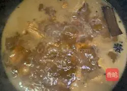 Illustration of home-style braised pork ribs 8