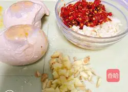 Illustration of how to make salted egg yolk and eggplant 3