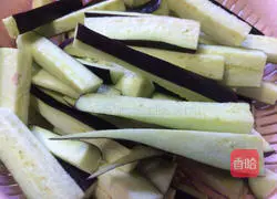Illustration of how to make sauce-flavored eggplant 1