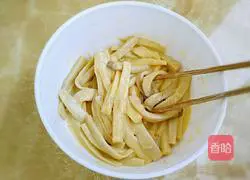 Illustration of how to make fried king oyster mushroom 6