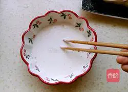 Illustration of how to make fried lotus root box 8