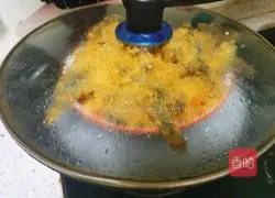 Illustration of how to make steamed loach 7