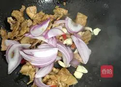 Illustration of how to make stir-fried green beans with pork belly 5