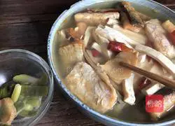 Illustration of how to stew cured fish with dried tofu 7