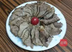 Illustration of how to make sauced beef tendon 4