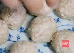 Illustration of how to make steamed meatballs with tomato juice 8