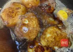 Illustration of how to make sweet and sour poached eggs 6