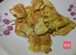 Illustration of how to make fried bitter melon with eggs 9