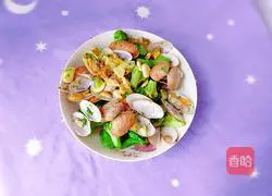 Illustration of how to make fried clams and broccoli 14