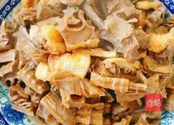 Illustration of how to stir-fry dried bamboo shoots 3