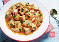 Illustration of braised tofu recipe 11