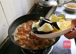 Illustration of how to make potato stewed pork ribs 10